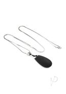 Charmed 10x Vibrating Silicone Teardrop Necklace...