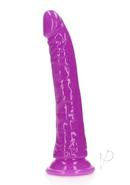 Realrock Slim Glow In The Dark Dildo With Suction Cup 7in -...